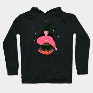 Witches brew. Cute Witch illustration Hoodie